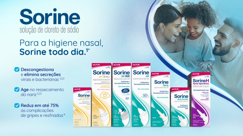 Sorine SSC 0,9% Spray Aché | Droga Raia