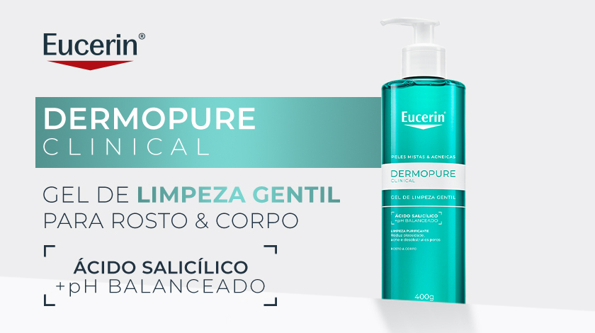 Gel de Limpeza Eucerin Dermo Pure Gentil 400g 1184452 | Droga Raia