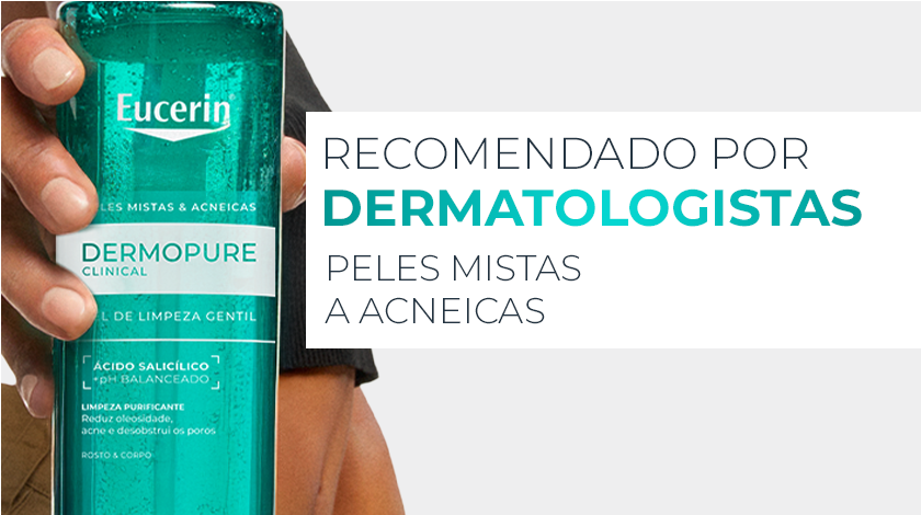 Eucerin DermoPure Oil Control Gel de Limpeza Gentil - 400g