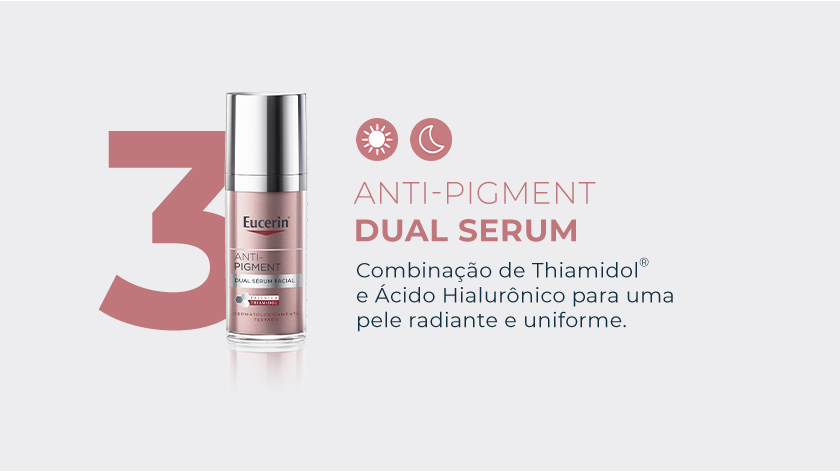 Publicidade do produto Eucerin Anti-Pigment Dual Serum, identificado com o número 