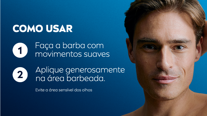 Homem branco de cabelos loiros com meia luz no rosto e uma feição confiante. Fundo azul.