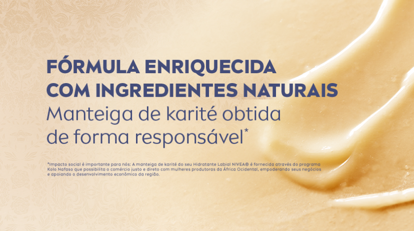 Imagem de textura cremosa em tom bege.