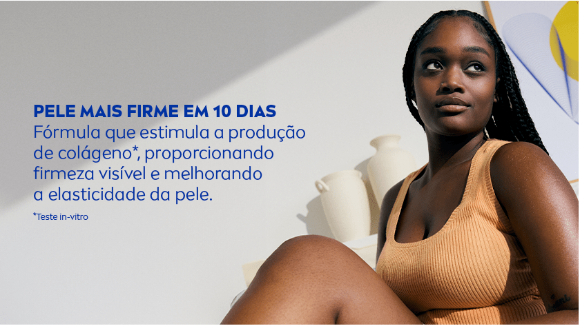 Imagem ilustrativa de células com partículas douradas em destaque, simbolizando a ação da creatina na pele.