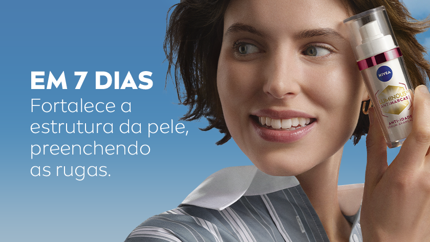 EM 7 DIAS Fortalece a estrutura da pele, preenchendo as rugas.