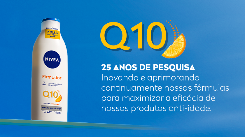 Fundo azul escuro. Ao lado esquerdo, o produto aparece em destaque, em embalagem branca.