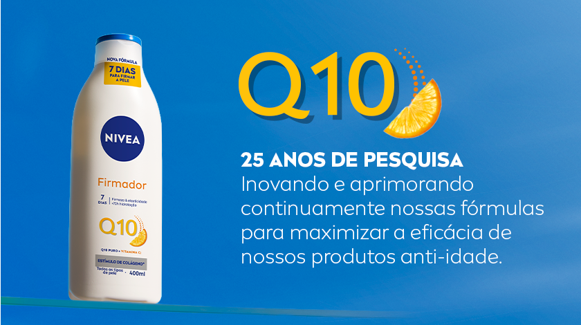 Fundo azul escuro. Ao lado esquerdo, o produto aparece em destaque, em embalagem branca.