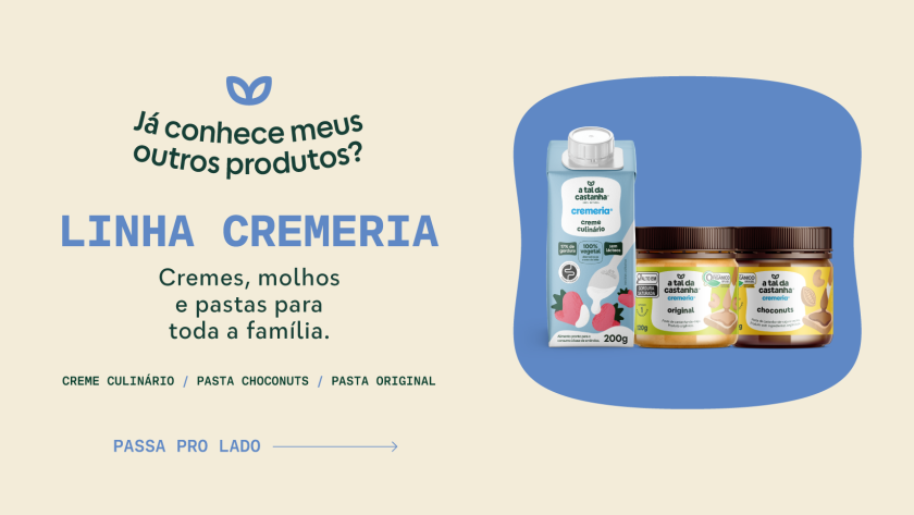 Bebida Barista Aveia Com Castanha Caju A Tal da Castanha 1l