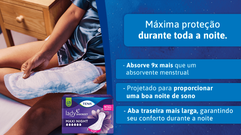 Absorvente para Incontinência Urinária Tena Lady Discreet Maxi