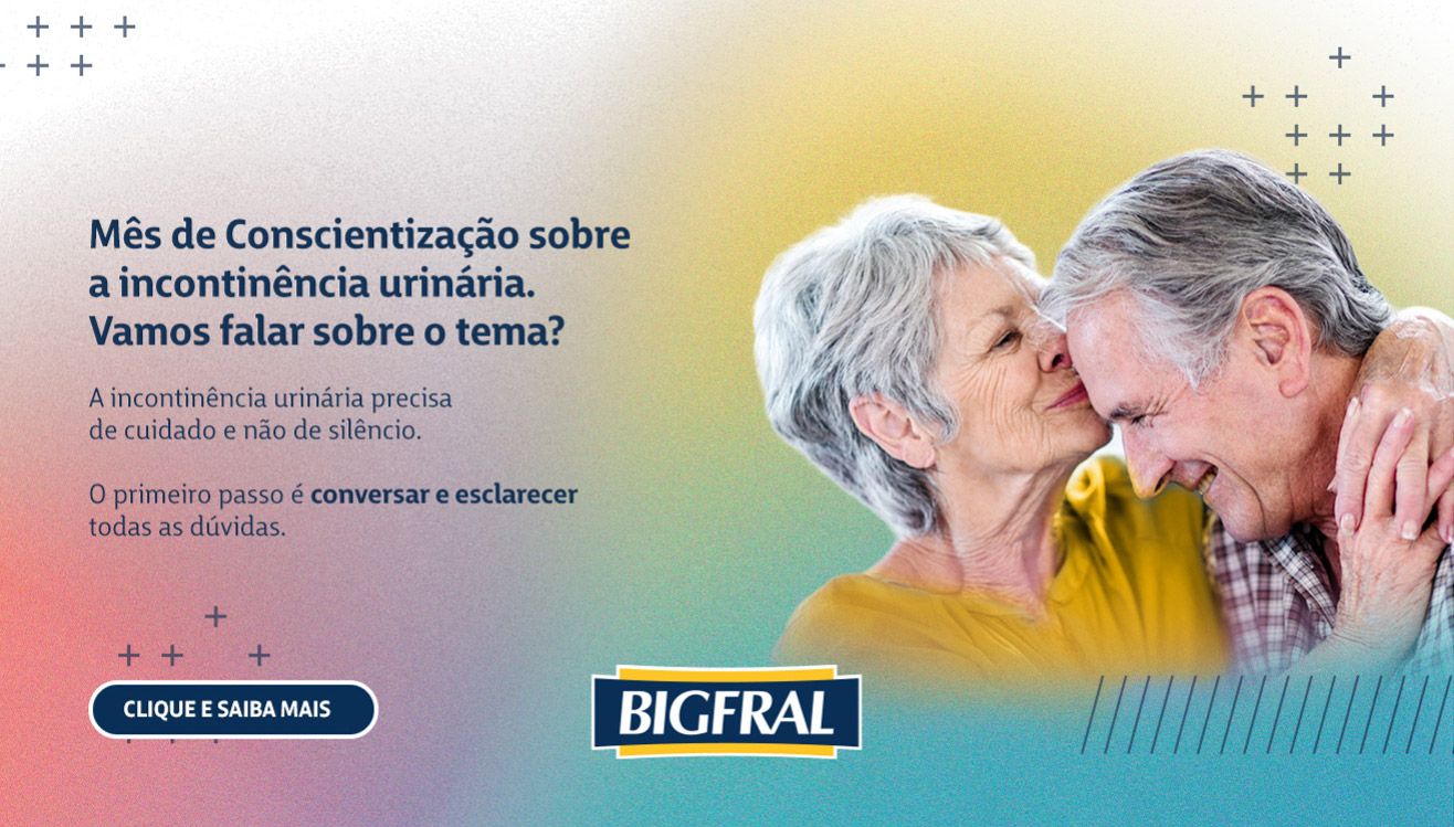 Bigfral incontinência urinária precisa de cuidado, não de silência.