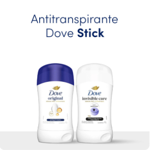 imagem de produtos antitranspirantes DOVE STICK