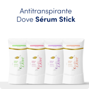 imagem de produtos antitranspirantes DOVE SÉRUM STICK