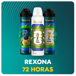 Não importa o que aconteça, Rexona nunca te abandona